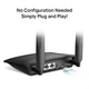 Маршрутизатор TP-Link TL-MR100 4G LTE 1xLAN 1xWAN SIM-карта Черный (TL-MR100) - изображение 3