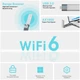 Маршрутизатор TP-Link Archer TX20UH Wi-Fi 6 AX1800 с высоким коэффициентом усиления (Archer TX20UH) - изображение 3