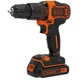 Wiertarko-wkrętarka udarowa akumulatorowa Black&Decker 18V 2x2.0Ah BDCHD18KB2  - obraz 1