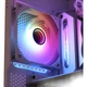 Вентилятор для корпуса Thermalright TL-C12W V3 White ARGB 12 см с подсветкой Infinite Mirror, RGB-подсветка, ARGB 4PIN PWM, регулировка скорости. - изображение 1
