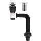 Комплект для слива раковины KEGOO Large Bounce Drain Kit, горизонтальная сливная труба для раковины, защита от запахов и насекомых K5044 - изображение 3