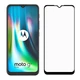 Захисне скло Deexe Full Glue Coverage для Motorola Moto G9 Play / Moto E7 Plus - Black - зображення 2
