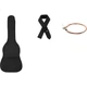 Акустическая гитара Maner Musical Instruments 38 дюймов, для начинающих, в стиле фолк, вестерн, струнный инструмент с полным набором аксессуаров, цвет натурального дерева. - изображение 3