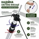Стійки опори алюмінієві 2,3 м складні для тенту намету авто відпочинку на природі комплект 2 шт 4 кілочка плюс 4 мотузки та чохол. - изображение 6