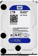 Жорсткий диск Western Digital Blue 2TB 5400rpm 64MB WD20EZRZ 3.5 SATAIII б/в - зображення 1
