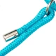 Поводок для собак Mengduxingchong P Rope, прогулочная цепочка для маленьких, средних и крупных собак, для дрессировки щенков, взрывозащищенная цепочка P-образной формы, синий. - изображение 2