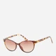Солнцезащитные очки женские Calvin Klein 119961801 Коричневые (1162174389) - изображение 2