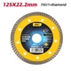 Ультратонкий алмазный диск 125 x 22,2 мм Deli EDH-CQP125-E3 - изображение 2
