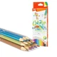 Карандаши цветные Deli EC127-12 Color 12 цветов, перламутр - изображение 1