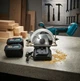 Ручна дискова пила Makita HS7010 акумуляторна 48 В 5 А·год диск 125 мм 10800 об/хв для розпилювання дерева фанери ДСП ОСБ та дощок з 2 АКБ і зарядним пристроєм - зображення 6