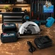 Ручна дискова пила Makita HS7010 акумуляторна 48 В 5 А·год диск 125 мм 10800 об/хв для розпилювання дерева фанери ДСП ОСБ та дощок з 2 АКБ і зарядним пристроєм - зображення 8