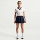 Футболка жіноча Nike W Nkct Df Crt Cltn Crop Polo M Білий IB0772-133 - зображення 1