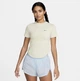 Футболка жіноча Nike W Rn Dvn Dri-Fitadv Eng Ss Tp XS Жовтий FN2581-394 - зображення 1