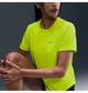 Футболка жіноча Nike W Nk Tempo Df Ss Top Yellow S Жовтий HQ0648-389 - зображення 4