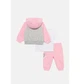 Спортивный костюм детский Nike Logo Tracksuit Pink/Grey 4 36N341-A0W - изображение 2