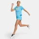 Футболка жіноча Nike W One Dri-Fit Swsh Hbr Ss XS DX1025-416 - зображення 5