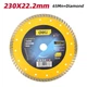 Турбоалмазный диск 230 x 22,2 мм Deli EDH-CQP230-E4 - изображение 2