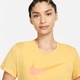 Футболка женская Nike W One Dri-Fit Swsh Hbr Ss S Желтый DX1025-795 - изображение 3