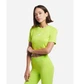 Футболка женская Nike Nsw Air Slim Tee Cropped Green S Зеленый DN5852-321 - изображение 3