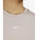 Футболка жіноча Nike Sportswear Essentials Slm Cropped S Бежевий FB2873-019 - зображення 4