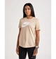 Футболка жіноча Nike Essential Icon Futura Tee Beige S Бежевий DX7906-126 - зображення 2