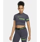 Футболка жіноча Nike Pro Dri-Fit Grey M Сірий DX0078-015 - зображення 2