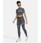 Футболка жіноча Nike Pro Dri-Fit Grey M Сірий DX0078-015 - зображення 5
