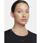 Футболка женская Nike One Classic Df Ss Top S Черный FN2798-010 - изображение 3