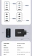 Сетевое зарядное устройство Asometech 130W (1 USB + 3 Type-C) - изображение 8