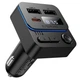 Автомобільний зарядний пристрій FM модулятор Borofone BC60 Hero 35W (2USB-A/1C) (Black) - изображение 1