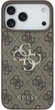 Etui Guess 4G Big Logo do iPhone 18 Pro / 17 Pro brązowe (GUE005483) - obraz 3