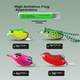 Набор приманок Taiyu Leiwala Lure Pre-Rigged Eight-Shaped Ring Set для ловли черной рыбы, специализированные аксессуары для приманок, искусственная приманка-лягушка для дальнего заброса. - изображение 5