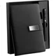Набор для заметок Deli Notebook Gift Box A5/80 Sheets Leather Cover, Exquisite Set, Office Gift Box, Writing Gift Box, Pen + Clip Leather Cover BP81 - изображение 2