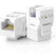 Модуль Keystone RJ45 UTP cat.6 NW186 Unshielded Module 180° White Ugreen (30844) - зображення 1
