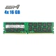 Оперативная память комплект 4 шт. SK hynix 64GB DDR4 2133MHz RDIMM для сервера (HMA42GL7MFR4N-TF) - изображение 1