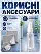 Щетка для мытья лобового стекла автомобиля изнутри (очистка без разводов) + 2 тряпки с бутылкой - изображение 4
