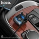 FM-трансмітер Hoco Pino 45 Вт 2 USB + Type-C Bluetooth 5.3 QC/PD Чорний (DFM02) - зображення 4
