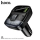 FM-трансмітер Hoco Pino 45 Вт 2 USB + Type-C Bluetooth 5.3 QC/PD Чорний (DFM02) - зображення 2