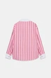 Поплінова сорочка у смужку оверсайз Zara 3564/080 XL Рожева (03564080046XL) - изображение 9