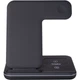 Бездротовий зарядний пристрій Gelius 3in1 15W GP-AWC01 Black - зображення 2