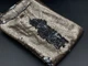 Ткань Пайетка перевертыш двухсторонняя 1 м Тигрово-серебристый (Q-105) - изображение 1