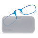 Окуляри для читання Thinoptics з класичним чохлом (Колір чохла: Білий; Колір оправи: Синій; Діоптрій: '+1.50) - зображення 1