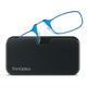 Окуляри для читання Thinoptics з класичним чохлом (Колір чохла: Чорний; Колір оправи: Синій; Діоптрій: '+2.50) - зображення 1