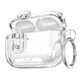 Твердый защитный - с Магнитом чехол для наушников AirPods 2 Pro || Air Pods 2 Pro. Белый (Прозрачный) цвет - изображение 1
