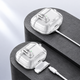 Твердый защитный - с Магнитом чехол для наушников AirPods 2 Pro || Air Pods 2 Pro. Белый (Прозрачный) цвет - изображение 5