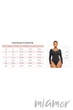 Корректирующее боди-стринг с поддержкой груди German Volf MT240067-BK1 3XL Черный - изображение 8