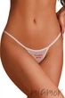 Трусики-стринги для невесты с доступом Obsessive Weddya Bride XXL/XXXL Белый - изображение 2