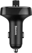 FM-трансмиттер Baseus S-09 2 USB 2.4 А Черный (CCMT000001) - изображение 3