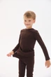 Детское термобелье Thermo Kids на флисе, комплект кофты и брюки, термобелье для мальчика и девочки, в размере 110 - изображение 9