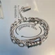 Браслет із Цирконом з нержавіючої сталі унісекс 18 см 4см подовжувач - зображення 10